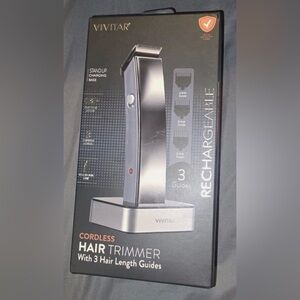 Vivitar Cordless Hair Trimmer - Silver